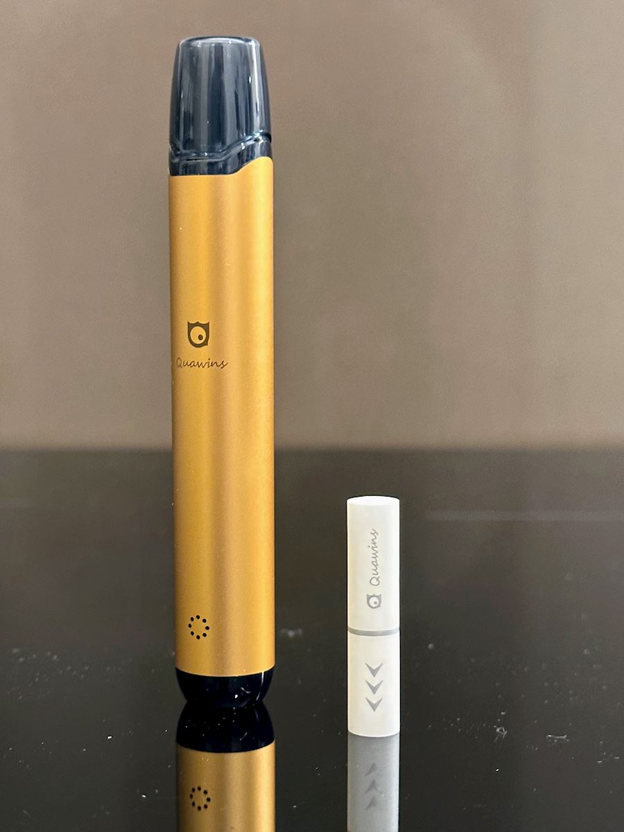 Vstick Pro con pod inserito e filtro al lato